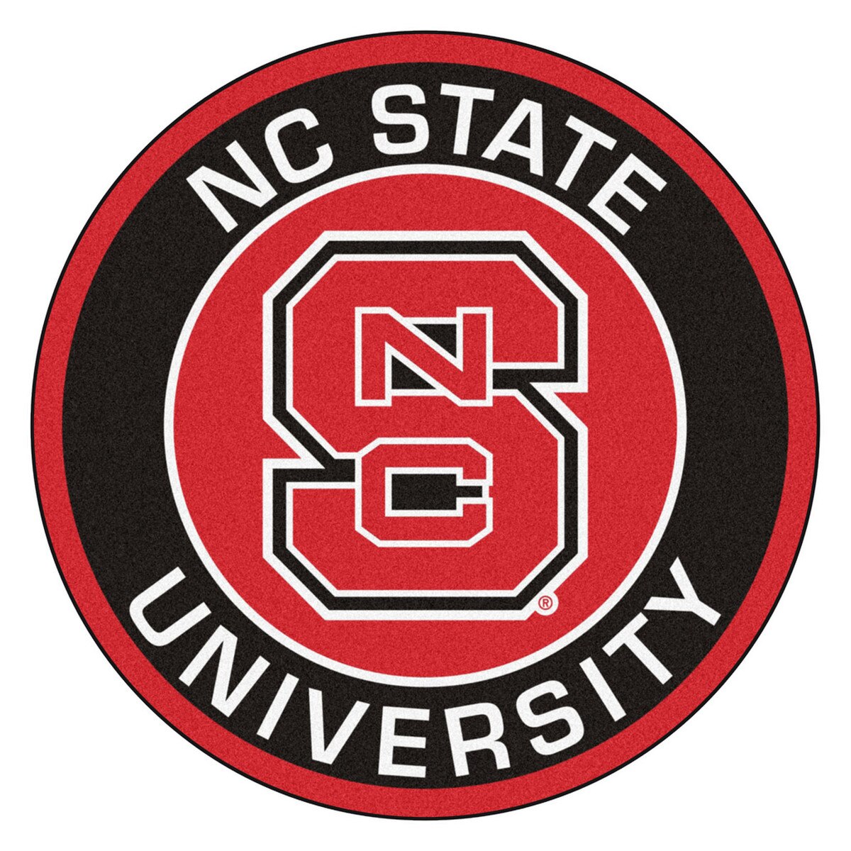 NC State Roundel Mat 27" diameter